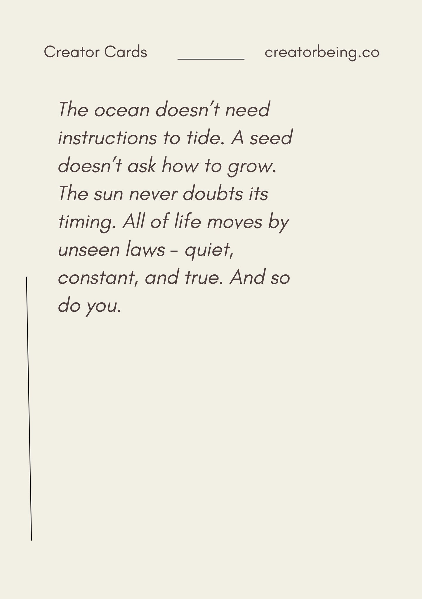 Digital Creator Cards