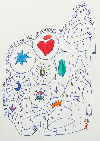 E. All Of It Is Inside Of You