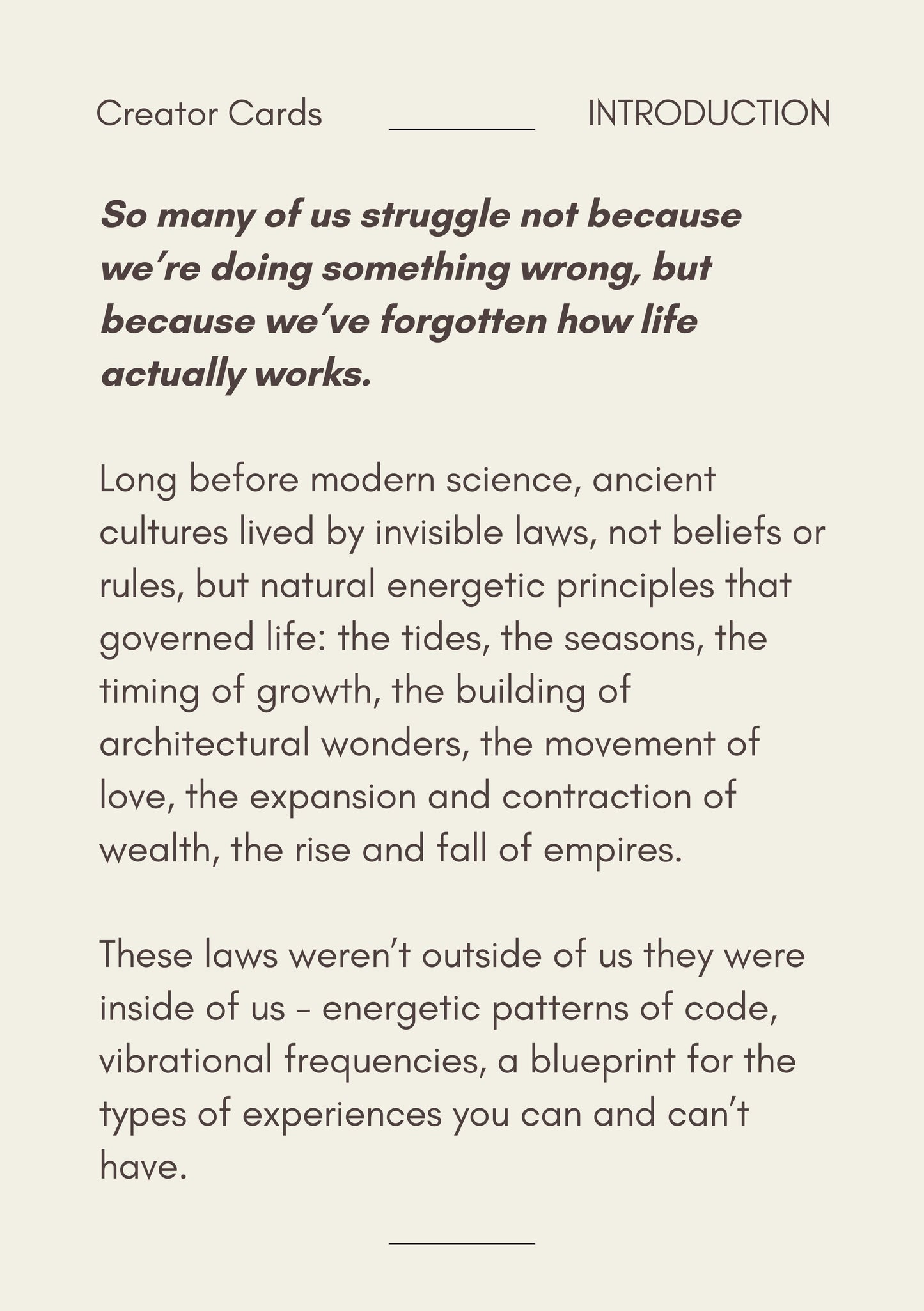 Digital Creator Cards