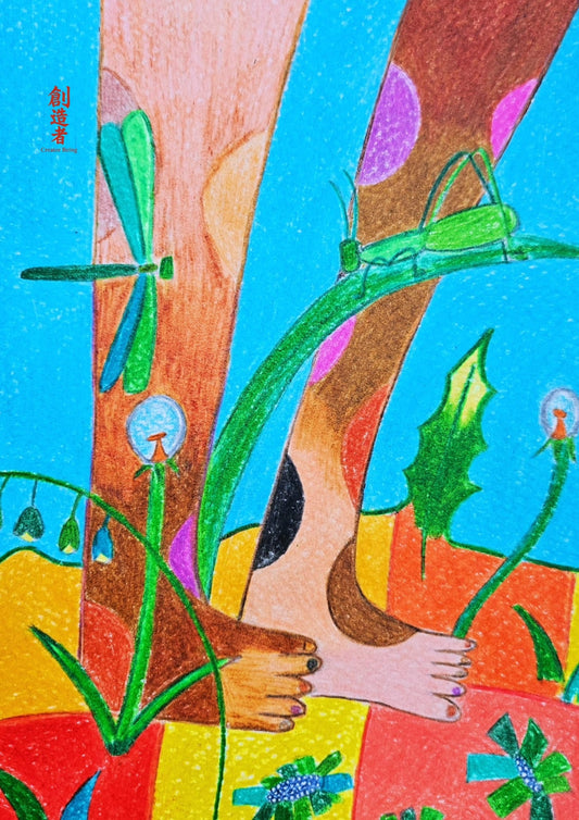 J. Touching Earth Again