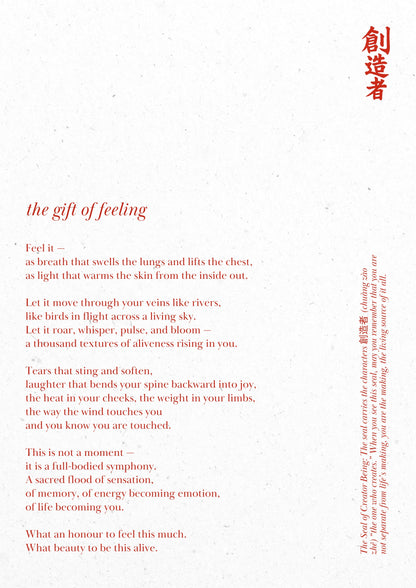 G. The Gift of Feeling
